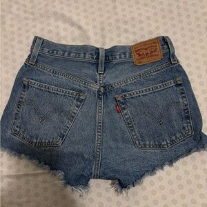 Levi's Classic Blue Jean Shorts